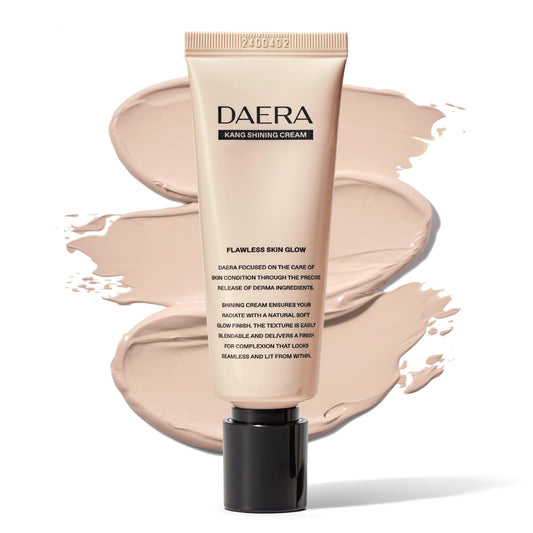 DAERA Kang Shining BB cream packaging close-up for easy daily use and premium look
