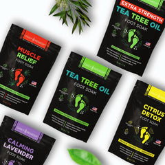 Daily Remedy USA made foot soak helps soften calluses