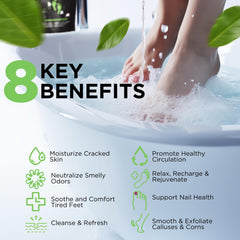 Daily Remedy Tea Tree Foot Soak blend with lavender and rosemary