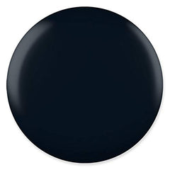 DAISY DND Black Licorice swatch on nails shows a long-lasting gloss.
