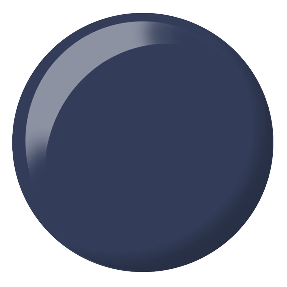 Daisy DND DC Blue Collection bottle close-up shows even pigmentation for smooth coverage