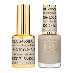 DAISY DND Like Butter 2456 gel polish bottle for sheer, customizable coverage.