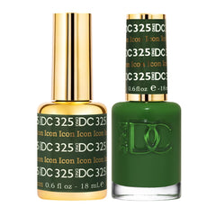 Daisy DND Nightrider gel bottle shows hunter-green shade ideal for crisp nails.