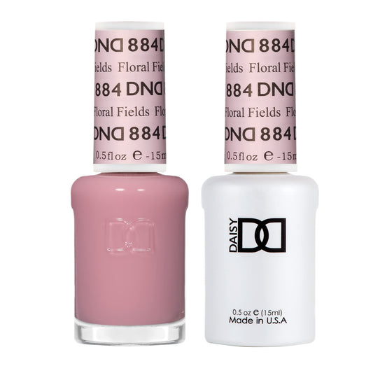 Daisy DND Floral Fields gel polish for long-lasting color up to three weeks.