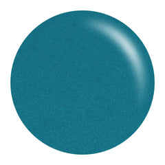 DAISY DND Teal Deal 664 lacquer bottle cleanly pairs with gel for coordinated manicures