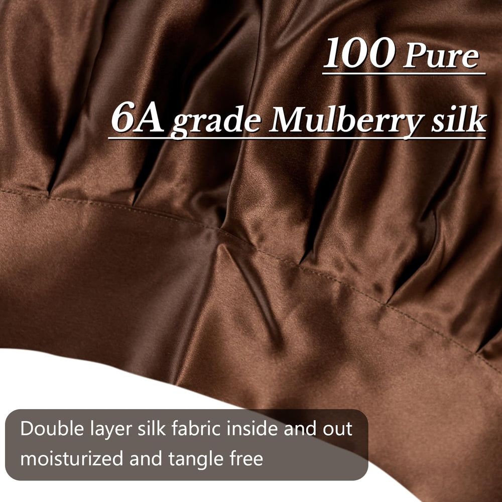 DAISYSILK one-size-fit-all concept suits a wide range of head shapes.