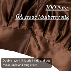 DAISYSILK one-size-fit-all concept suits a wide range of head shapes.