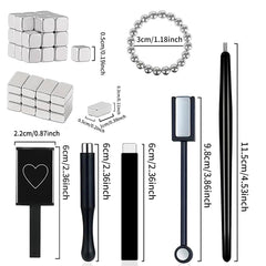 DAIXIANGER magnetic nail templates for versatile cat-eye designs
