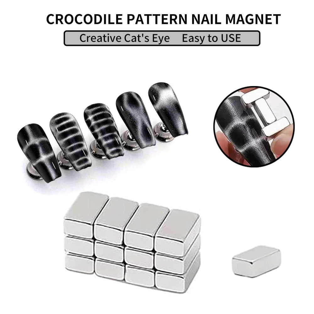DAIXIANGER strong magnets deliver crisp 3D cat-eye effects
