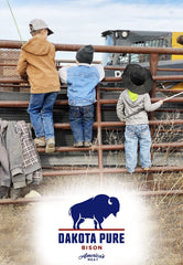 Dakota Pure Bison Tallow Balm pasture-to-door packaging and two-stick set.