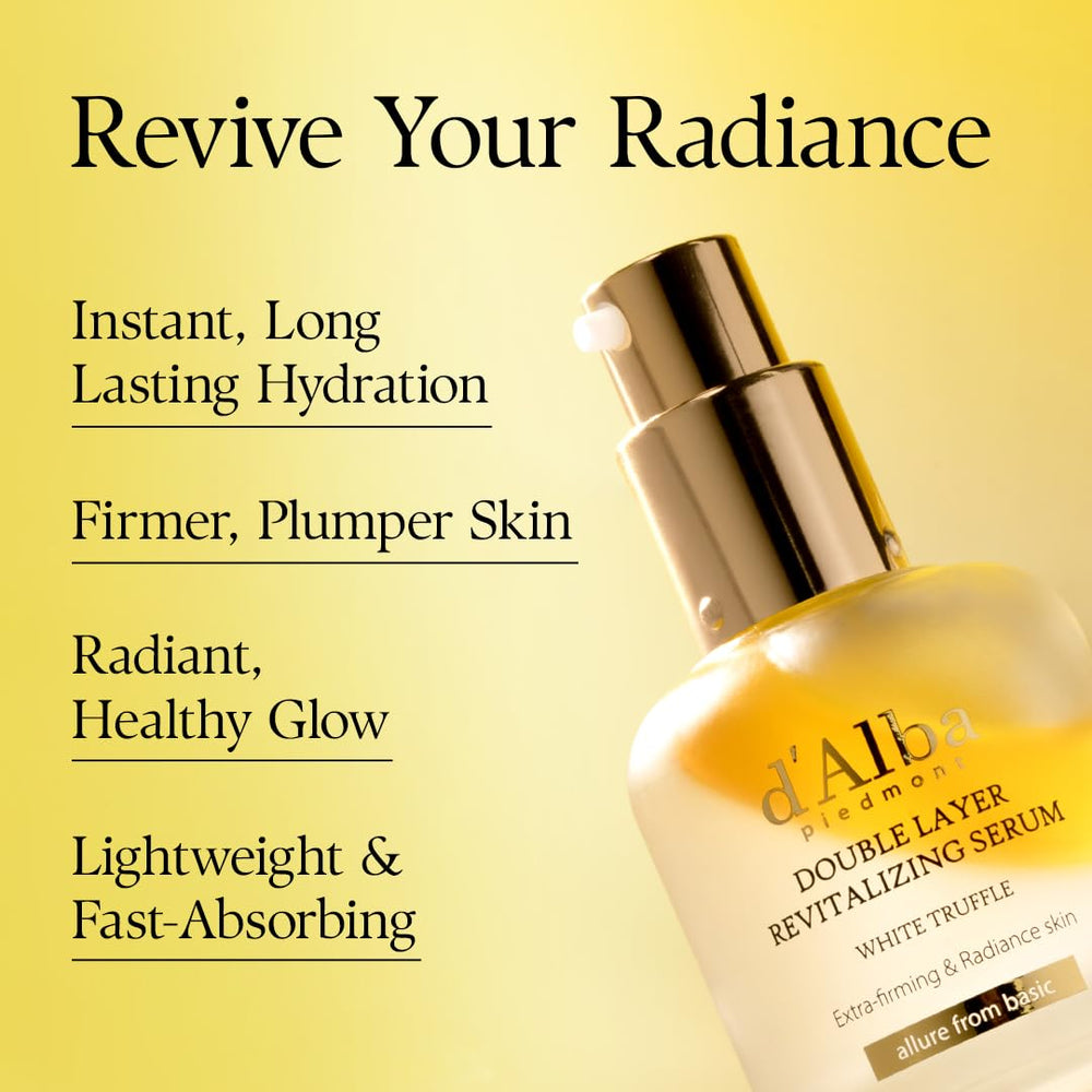 d'alba Piedmont serum bottle highlights hyaluronic acid and centella asiatica for hydration