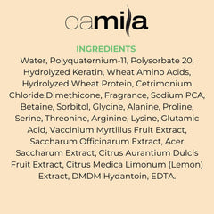 Damila Keratin Leave-In Conditioner Spray extends the look of keratin treatments.