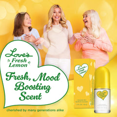 Dana Love's Fresh Lemon packaging showcases a nostalgic citrus vibe