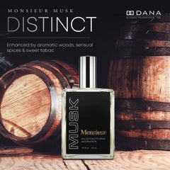 Close-up of the cap, quality design of Dana Monsieur Musk