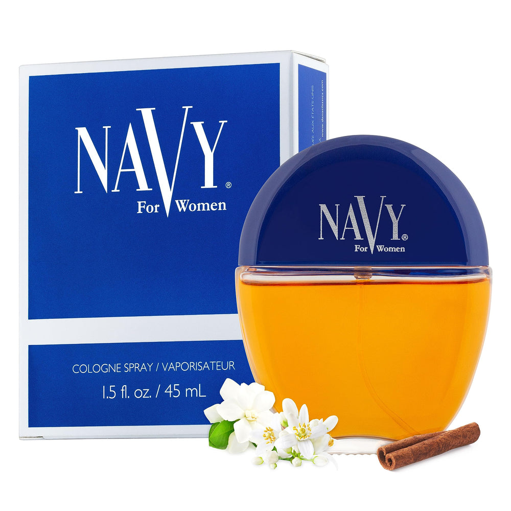 Dana Navy Cologne Spray bottle front view, ideal for everyday wear.