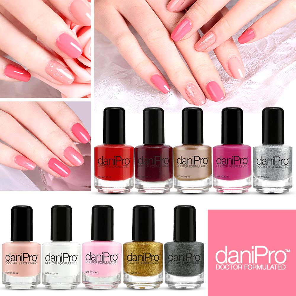 DaniPro made-in-USA bottle with premium colors and confident application