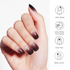 DANNI & TONI easy-application gel wraps for fast, at-home nail art.
