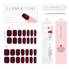 DANNI & TONI no drying time gel wraps for quick beauty wins.