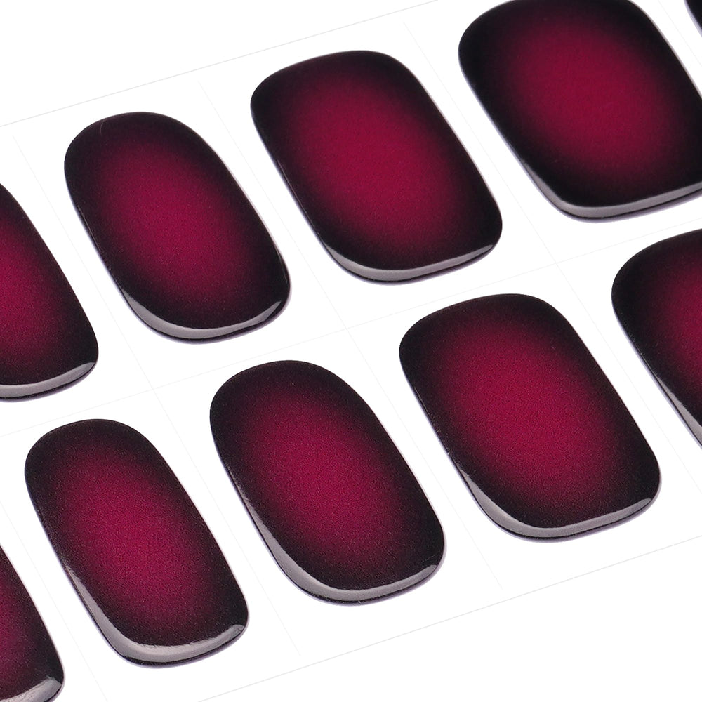 DANNI & TONI semi-cured nails remove easily with a wood stick for mess-free removal.