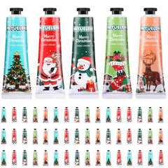 Dansib 48pc hand cream gift set packaging shows a gift-ready holiday kit.