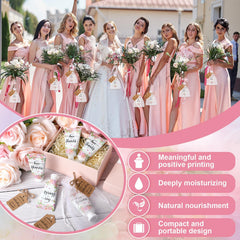 Dansib mini hand lotion kit offers non-greasy moisture at events and gatherings.