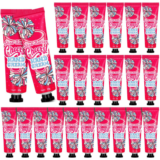 Dansib cheer team hand cream 24pk pink for team gifts and on-field hydration