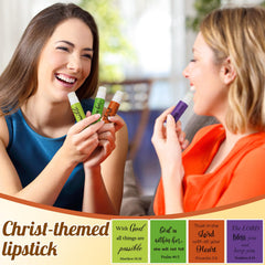 Dansib inspirational lip care gift display for coworkers and church celebrations.
