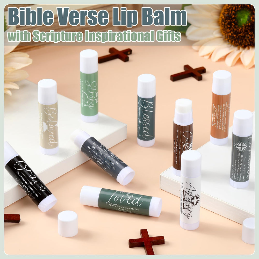 Dansib Christian lip balm bulk gift pack for events and outreach.