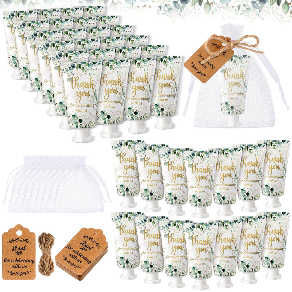 Dansib eucalyptus leaves hand cream set with elegant design for baby showers