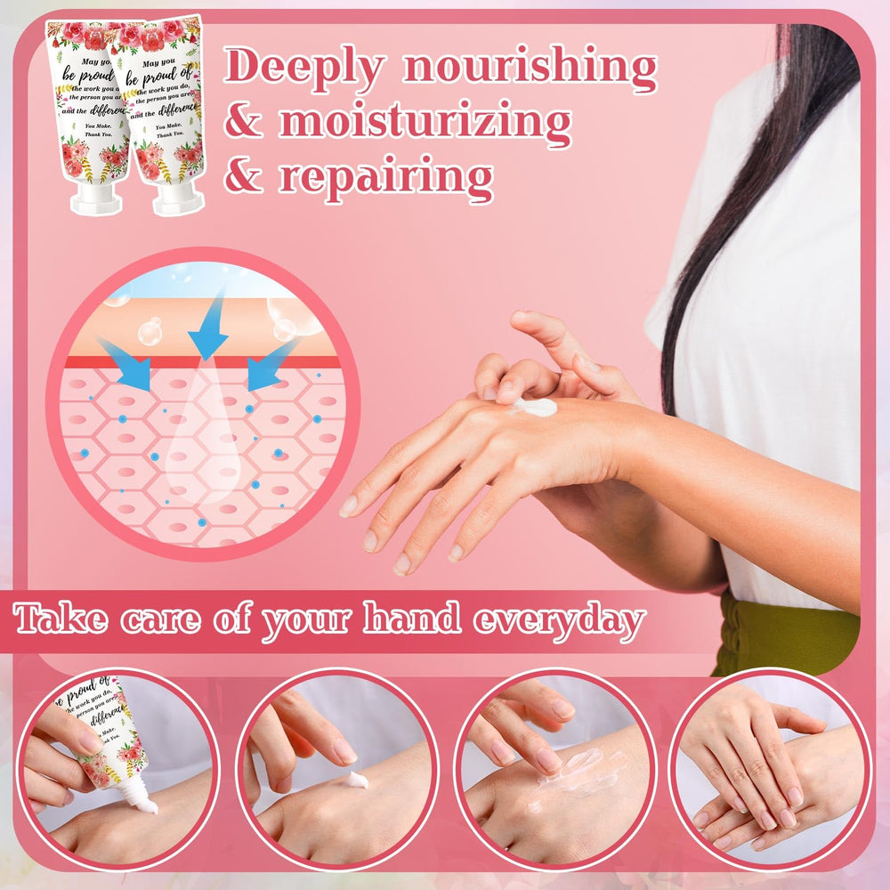 Dansib hand cream dimensions 1.8 x 3 inches, compact for travel.