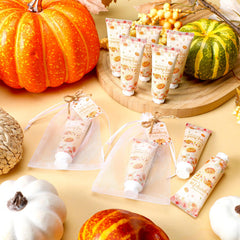 Dansib organza bags with drawstrings for elegant fall gifting presentation.