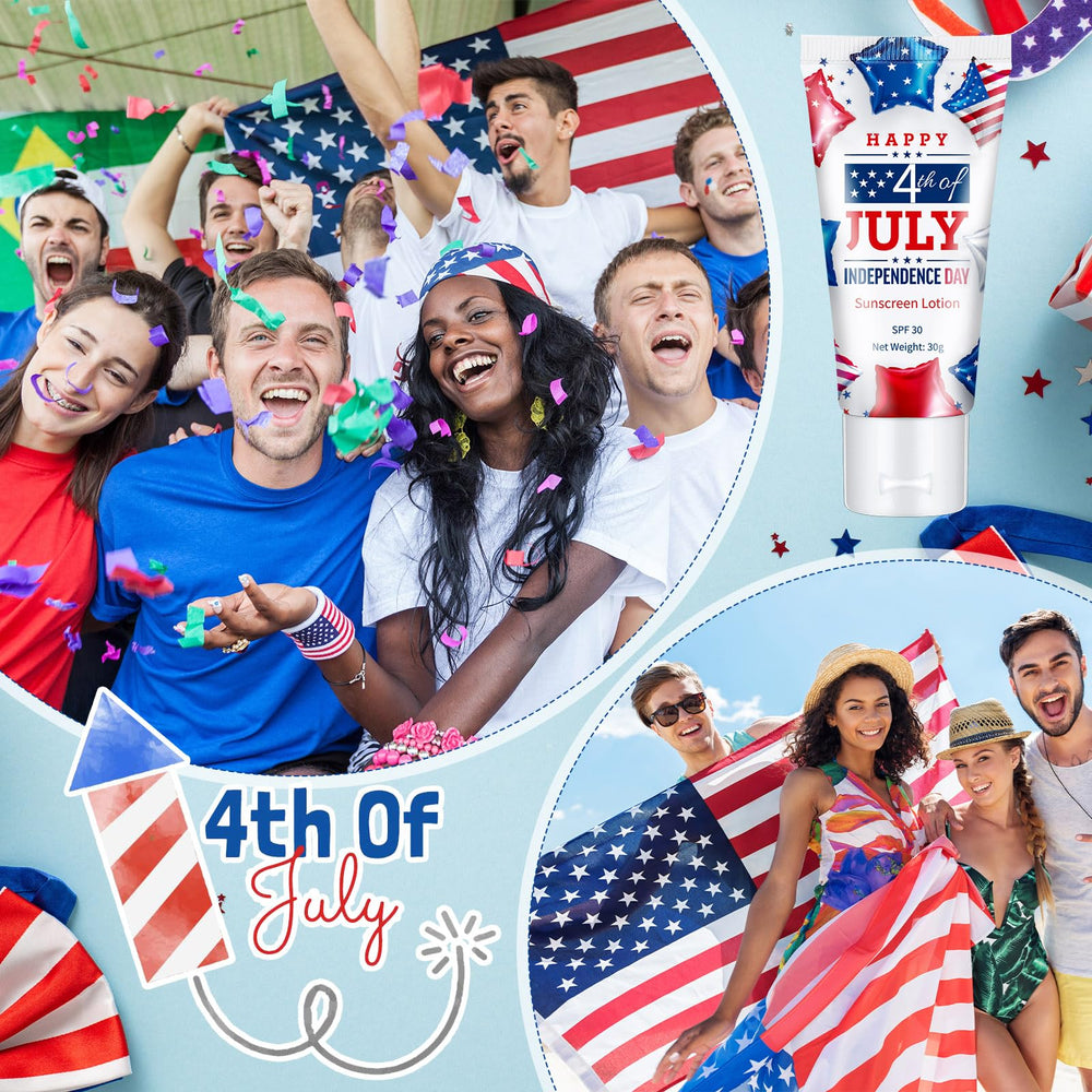 Dansib sunscreen at a summer party on guests