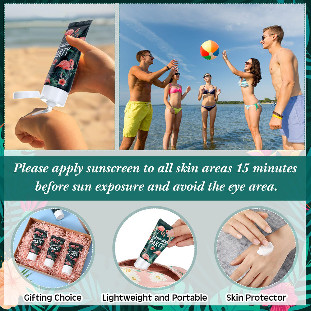 Dansib wedding favors with practical sun care options