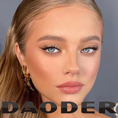 DAODER 5D natural clusters close-up with tapered ends for seamless blend