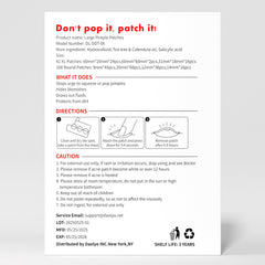 Daolyo patch on skin ready for 6–8 hour wear, discreet protection