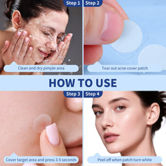 Daolyo patches are ultra-thin and nearly invisible on the skin