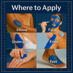Dar Marwa Nila mask mix demonstrates easy at-home ritual.