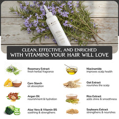 DARCASE rosemary fragrance in action for a clean look