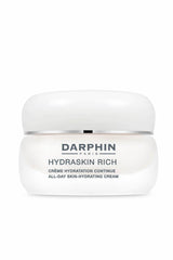 Darphin Hydraskin Rich cream jar close-up highlighting rich texture and hydration