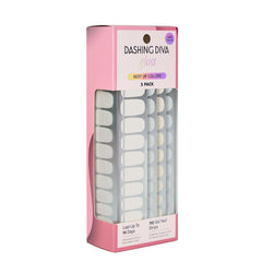 Dashing Diva Gloss Best of Blancs kit packaging with 110 wraps for at‑home manicures.