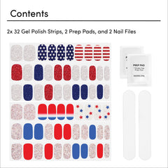 Dashing Diva prep pad included to boost adhesion.