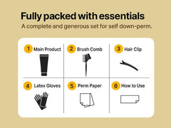 DASHU Ultra Bond Gel Down Perm offers a long-lasting hold for weeks.