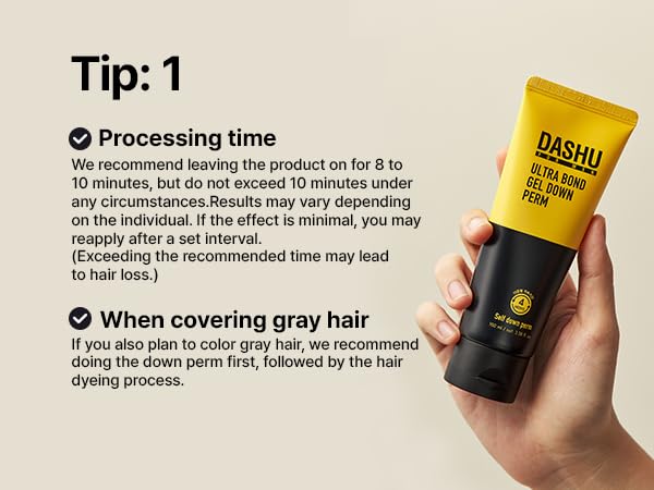 DASHU Ultra Bond Gel Down Perm non-drip formula for precise application.