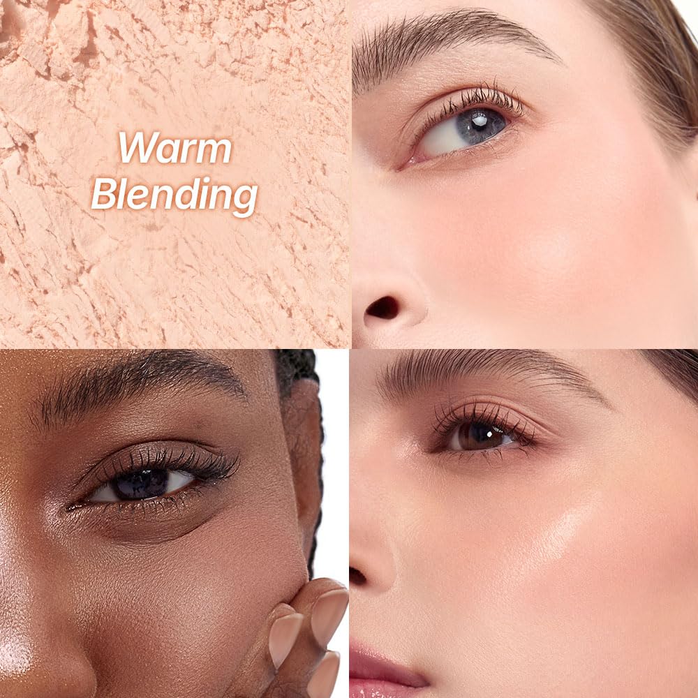 Dasique Blending Mood Cheek #01 soft powder texture is lightweight and easy to blend
