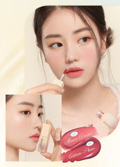 dasique Cream de butter Tint 04 application twist demonstrates easy, even coverage.