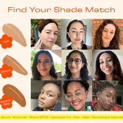 Daybird application finish reveals a natural, breathable look