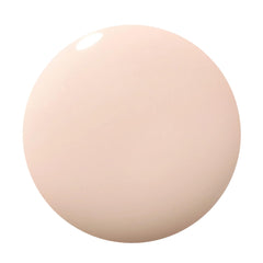 Dazzle Dry Boss swatches on nails display a soft neutral nude shade.