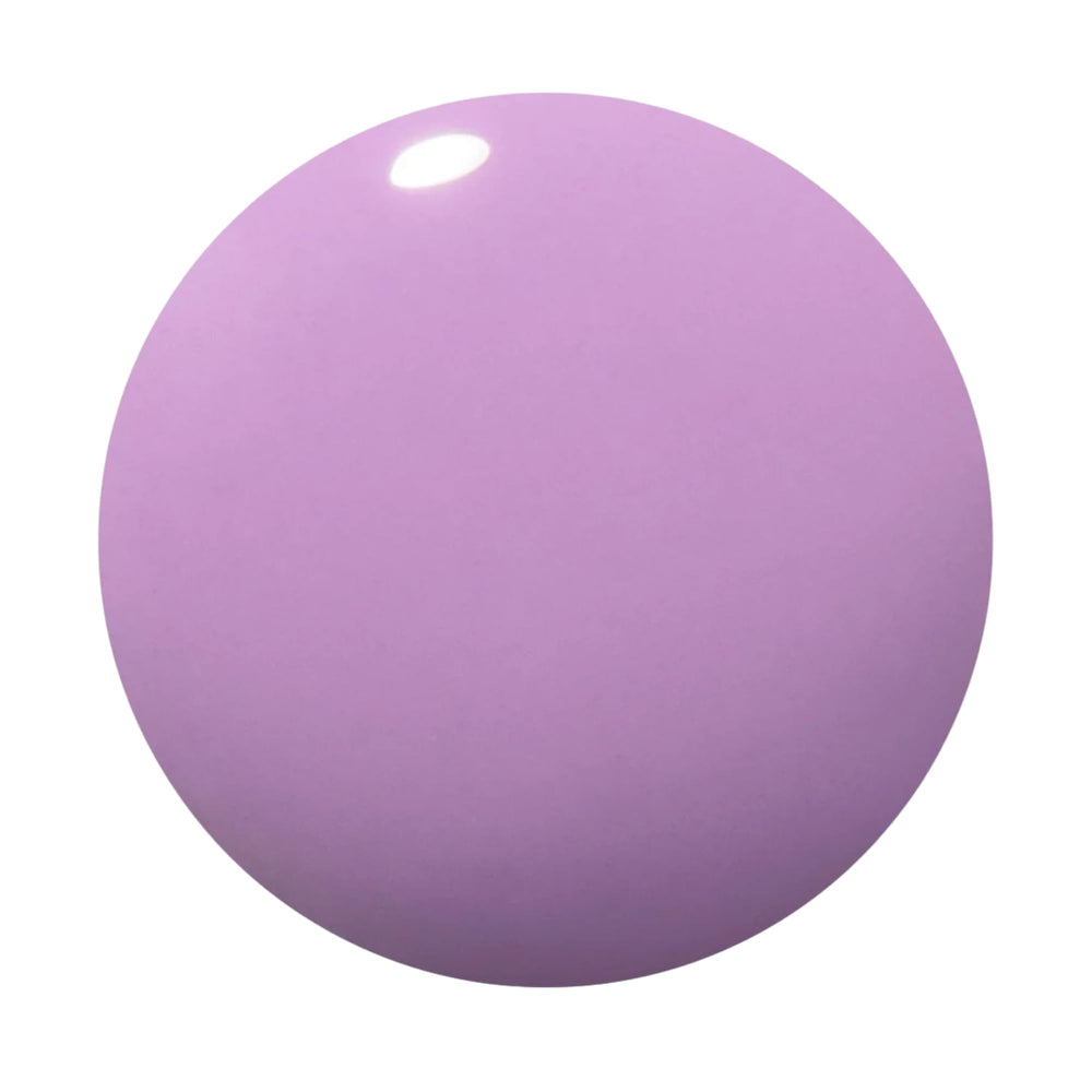 Dazzle Dry Lavender Parade brush stroke shows smooth coverage