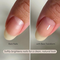 Dazzle Dry Nail Prep in action readying nails for finish.