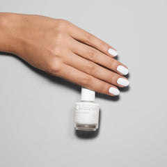 Dazzle Dry White Lightning swatches show true full-coverage white.